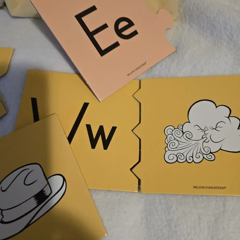 Wilson Language Basics Alphabet Puzzle Cards